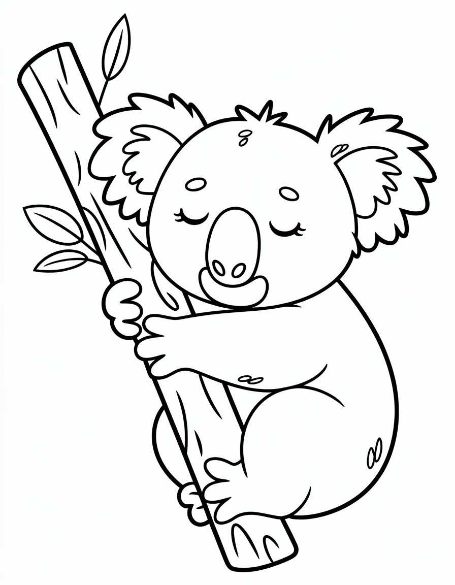 Sleepy Koala